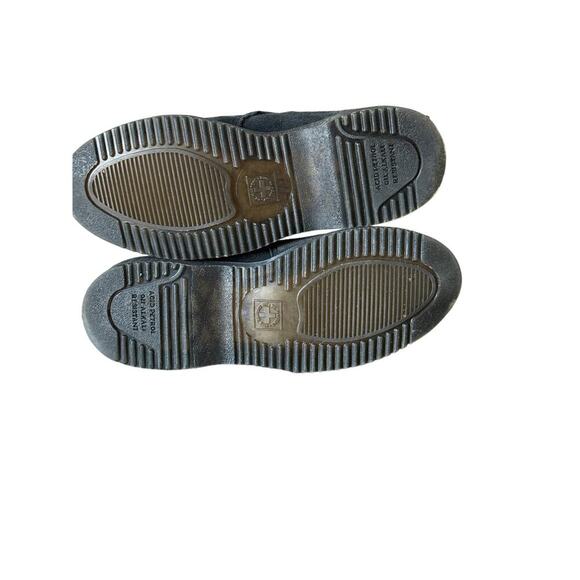 Dr. Martens Teresa Black Suede Leather Buckle Boots Womens Size 5 - Picture 6 of 10